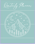 Quarterly Action Planner | Monthly, Weekly & Daily Digital Planner