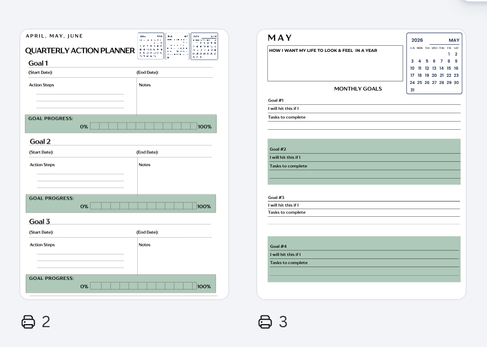 May Planner – Digital Download