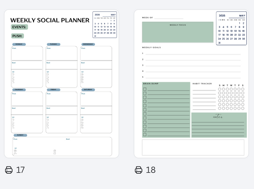 May Planner – Digital Download